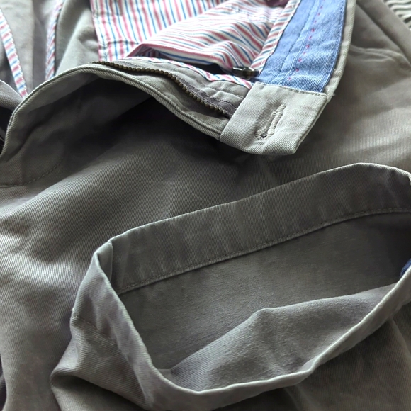 Johnston & Murphy Grey Khaki Pant - Picture 5 of 5